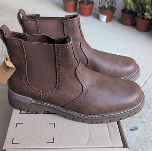 Men's Brown Chelsea Boots Size 9